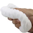 Pretty Love Masturbator masculin texturat Alb rezistent la apă