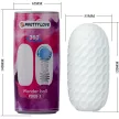 Pretty Love Male Masturbator Textured Sleeve Waterproof White