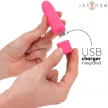 Intense Symone Vibrating Bullet 8 Modes USB Rechargeable 10cm Pink