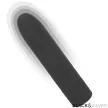 Black&Silver Geri USB Rechargeable Vibrating Bullet 8 Modes 10 cm Black