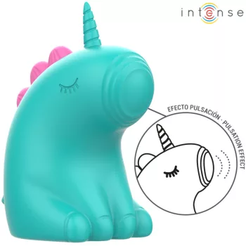   Intense Trixie Unicorn-Shaped Clitoral Stimulator Adjustable Vibration Green