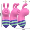 Intense Stimulator clitoridian în formă de albină, cu vibrație puternică roz-verde