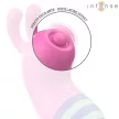 Intense Stimulator clitoridian în formă de albină, cu vibrație puternică roz-verde