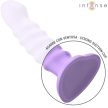 INTENZÍV - BRENDA VIBRÁTOR MÉRET M SPIRÁL DESIGN 10 REZGÉS LILA TÁVIRÁNYÍTÓVAL - 3