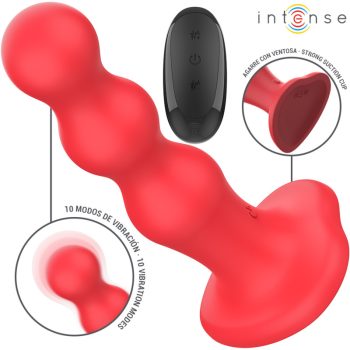 INTENZÍV - CODY VIBRÁTOR TAPADÓKORONGGAL PIROS TÁVIRÁNYÍTÓVAL