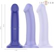 INTENZÍV - VICTORIA VIBRÁTOR TAPADÓKORONGGAL 10 REZGÉS SÖTÉTKÉK TÁVIRÁNYÍTÓVAL - 2