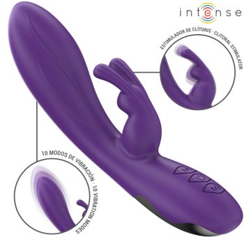 INTENZÍV - RANDALL NYÚL VIBRÁTOR 10 REZGÉSEK LILA