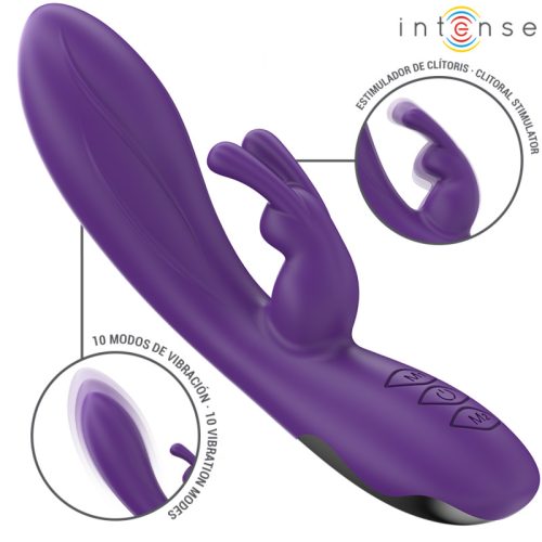 INTENSE - RANDALL NYÚL VIBRÁTOR 10 REZGÉSEK LILA
