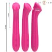 INTENZÍV - PATY VIBRÁTOR 19 CM RUGALMAS 10 REZGÉSEK 2. MODELL RÓZSASZÍNŰ