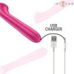 INTENZÍV - PATY VIBRÁTOR 19 CM RUGALMAS 10 REZGÉSEK 2. MODELL RÓZSASZÍNŰ - 4