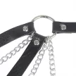 SUBBLIME - 953713 PUNK BONDAGE ÖV FÉM CSATTAL FEKETE EGY MÉRET - 5