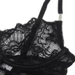 SUBBLIME - 954185 CSIPKE BABYDOLL ÁLLÍTHATÓ PÁNTOKKAL FEKETE S/M - 8