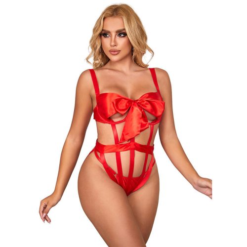 SUBBLIME - 954468 SZEXI ÁTTÖRT BODY MASNIVAL PIROS S/M