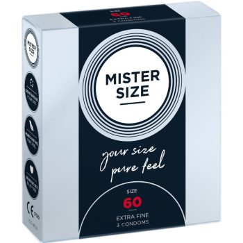 MISTER SIZE – XXL óvszer 60 mm (3 darab)