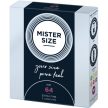 MISTER SIZE - XXL méretű prémium óvszer (64 mm, 3 db)