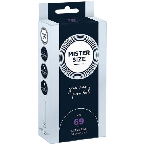 MISTER SIZE - ÓVSZER MÉRET XXXL 69 MM (10 DB)