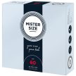 Mister Size – XL óvszer 60 mm, prémium kényelem 36 db-os