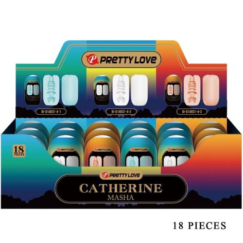 PRETTY LOVE - MASHA PACK 18 KÜLÖNBÖZŐ FÉRFI MASZTRUBÁTOROK