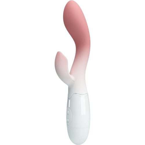 PRETTY LOVE - BRIGHTY G-SPOT VIBRÁTOR + CSIKLÓIZGATÓ 30 REZGÉS RÓZSASZÍNŰ