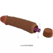 BAILE - JEFF REALISZTIKUS VIBRÁTOR 19.5 CM MULATTO - 4