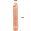 BAILE - TÖRPE REALISZTIKUS VIBRÁTOR 21 CM HÚS - 4