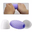 PRETTY LOVE - ATHENA EROS Szilikon Férfi Maszturbátor – Lila Élvezet - 5
