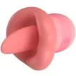 Pretty Love Stimulator clitoridian limbă 10 vibrații roz nud USB reîncărcabil