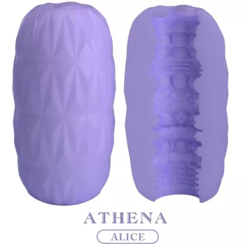 Pretty Love Male Masturbator TPR Waterproof Purple Compact