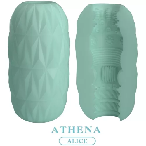 Pretty Love Male Masturbator Waterproof TPR Compact Turquoise