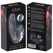 Ibiza Vibrator cu efect flicking și stimulator clitoridian 10 moduri USB roz