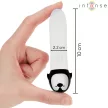 Intense Vibrating Bullet 8 Modes USB Rechargeable Waterproof 10cm White