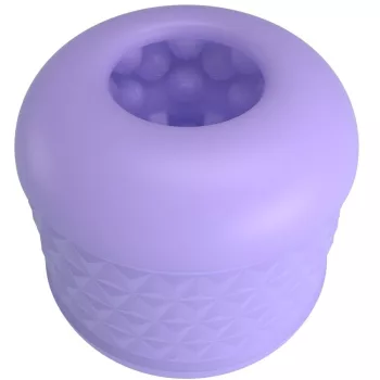   Pretty Love Male Masturbator Double-Sided Textured Waterproof Purple