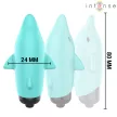 Intense Vibrating Bullet Dolphin Waterproof Silicone 8cm Blue