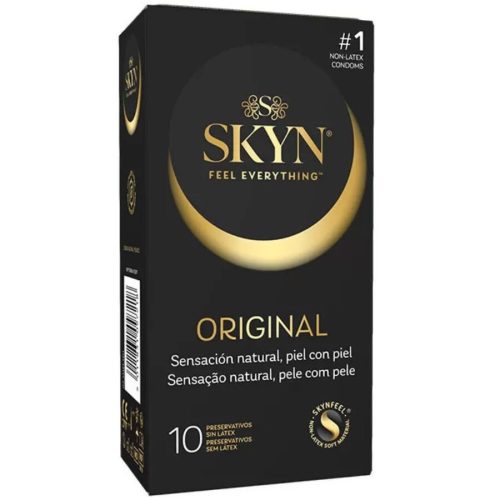 SKYN - EREDETI ÓVERRAL TERMÉSZETES ÉRZÉS 10 DARABOS KISZERELÉS