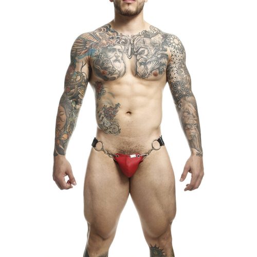 MOB - DNGEON SNAP JOCKSTRAP Piros, Egyméretű, Mágikus Intimitás