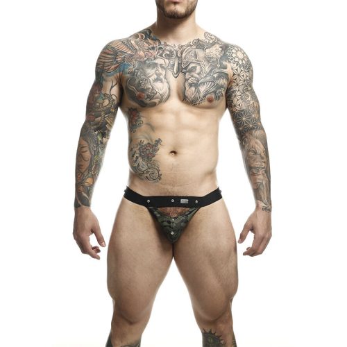 MOB - DNGEON JOCKSTRAP SPORTSMAN ZÖLD KISFÉRFI RUHA, EGY MÉRET