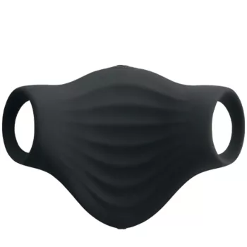   Rocks-Off Flexible Vibrating Masturbator 10 Modes USB Rechargeable Black