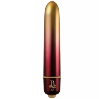 Rocks-Off Vibrating Bullet 10 Modes Waterproof 9cm Gold
