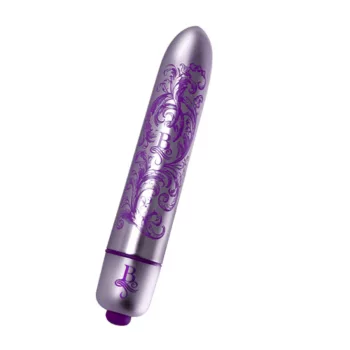 Rocks-Off Vibrating Bullet 10 Modes Waterproof Blue 90mm