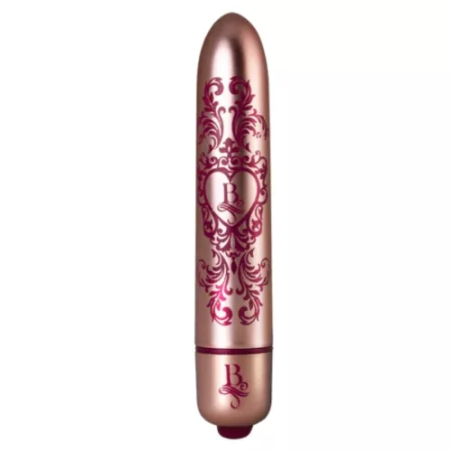 Rocks-Off Vibrator bullet 10 moduri silicone roz compact waterproof