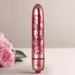 Rocks-Off Vibrator bullet 10 moduri silicone roz compact waterproof