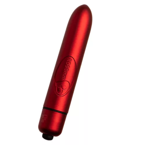 Rocks-Off Vibrating Bullet 10 Modes Waterproof 90mm Red