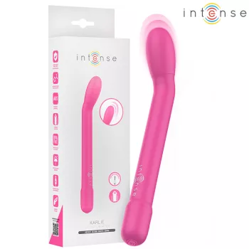   Intense Fun G-Spot Vibrator 10 Modes 19cm Pink USB Rechargeable