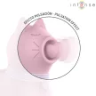 Intense Stimulator clitoridian cu efect pulsator roz USB reîncărcabil