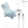 Intense Stimulator clitoridian cu limbă rotativă 360º Albastru