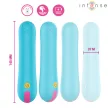 Intense Vibrator cu 10 moduri pulsatorii și tapping ritmic 14.5 cm silicon negru