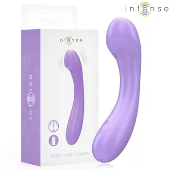 INTENSE - BECKY vibrátor 19 cm, fűthető, 7 vibrációval