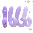 Intense Vibrator stimulator dublu Clitoris și G-spot 10 moduri USB impermeabil