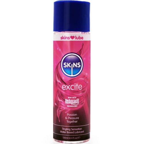 SKINS - EXCITE vízbázisú síkosító 130 ml