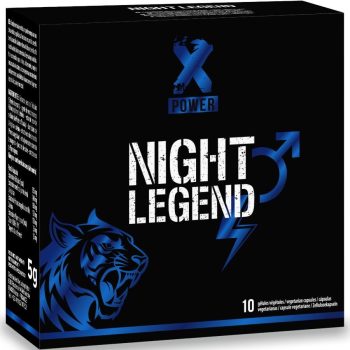   XPOWER Night Legend – gyors hatású teljesítménynövelő kapszulák